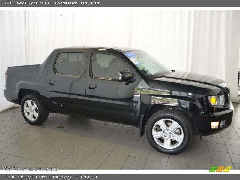 Crystal Black Pearl / Black 2012 Honda Ridgeline RTL