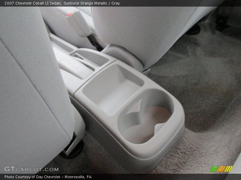 Sunburst Orange Metallic / Gray 2007 Chevrolet Cobalt LS Sedan