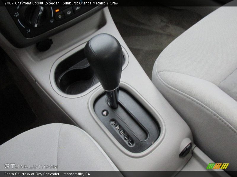 Sunburst Orange Metallic / Gray 2007 Chevrolet Cobalt LS Sedan