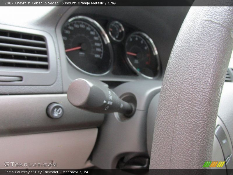 Sunburst Orange Metallic / Gray 2007 Chevrolet Cobalt LS Sedan