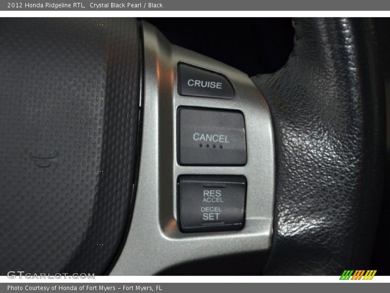 Crystal Black Pearl / Black 2012 Honda Ridgeline RTL