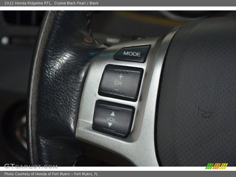 Crystal Black Pearl / Black 2012 Honda Ridgeline RTL