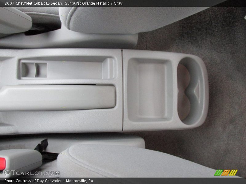 Sunburst Orange Metallic / Gray 2007 Chevrolet Cobalt LS Sedan