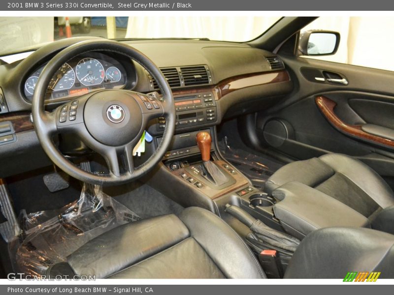  2001 3 Series 330i Convertible Black Interior