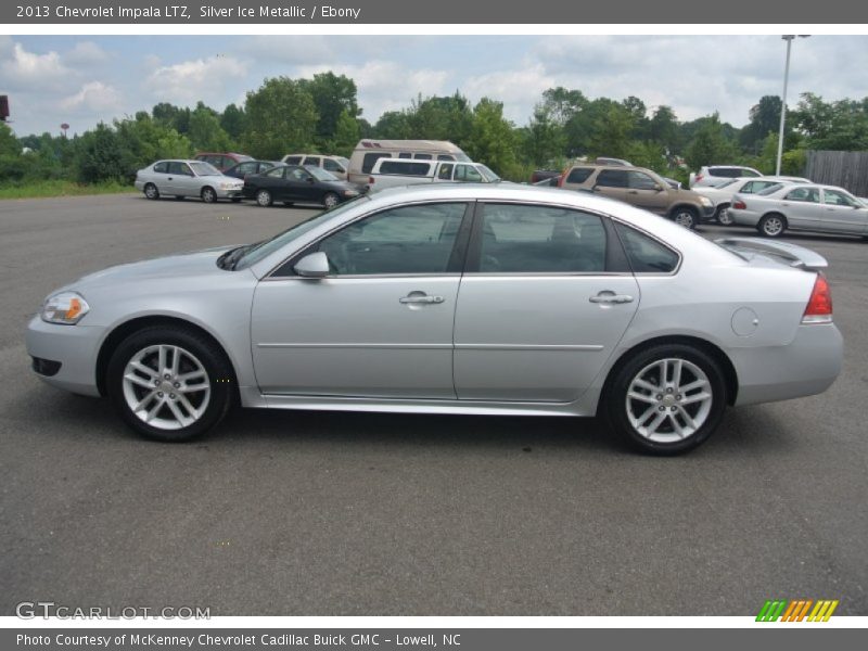 Silver Ice Metallic / Ebony 2013 Chevrolet Impala LTZ