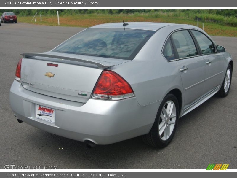 Silver Ice Metallic / Ebony 2013 Chevrolet Impala LTZ