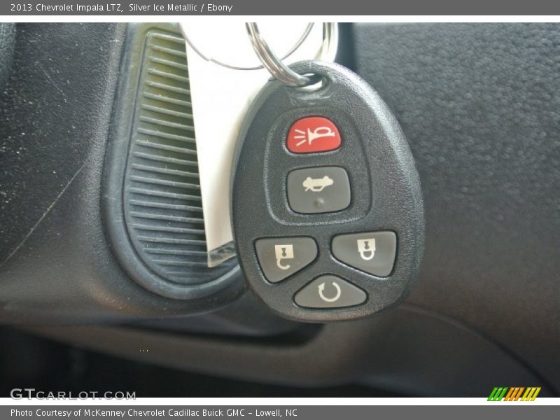 Silver Ice Metallic / Ebony 2013 Chevrolet Impala LTZ