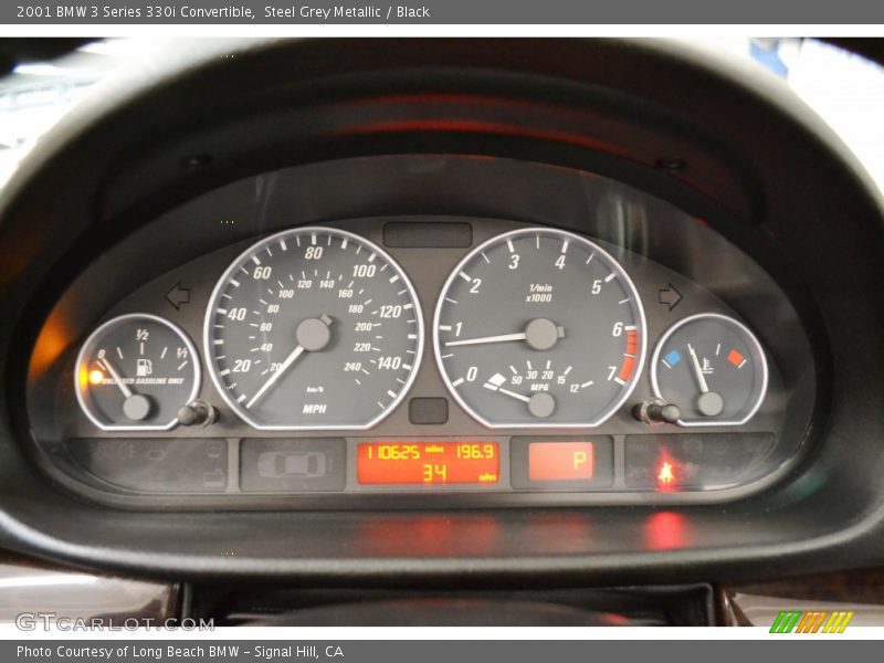  2001 3 Series 330i Convertible 330i Convertible Gauges