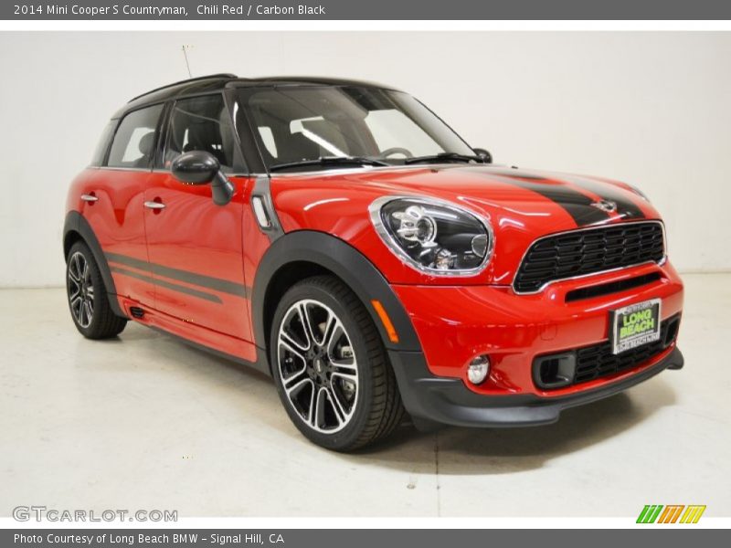 Chili Red / Carbon Black 2014 Mini Cooper S Countryman