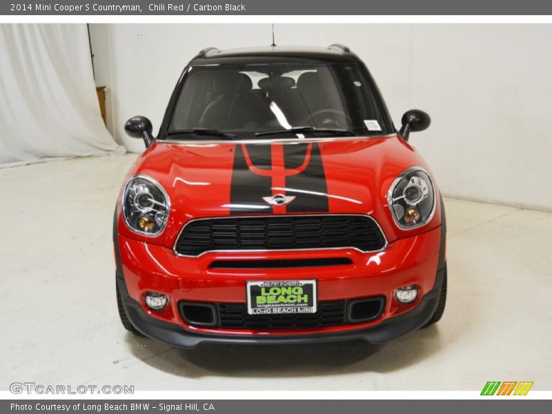 Chili Red / Carbon Black 2014 Mini Cooper S Countryman