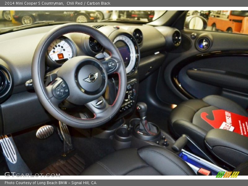 Chili Red / Carbon Black 2014 Mini Cooper S Countryman