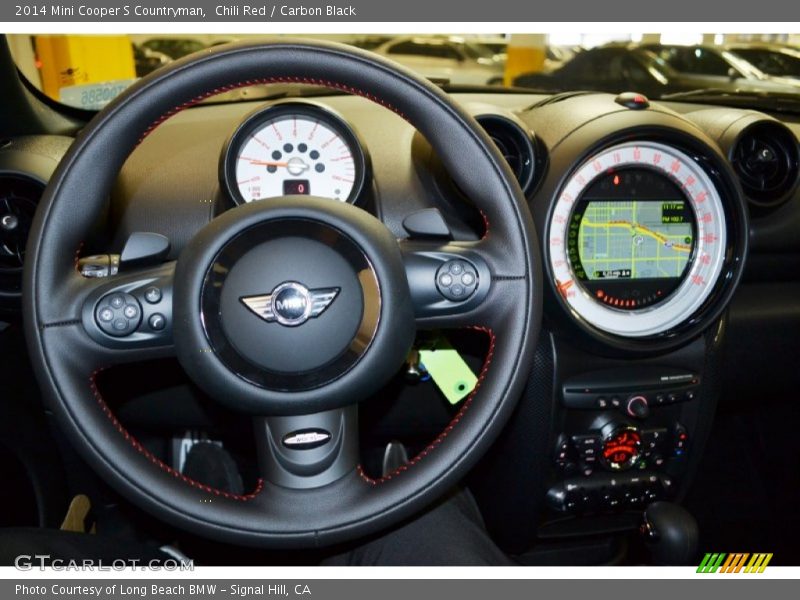 Chili Red / Carbon Black 2014 Mini Cooper S Countryman