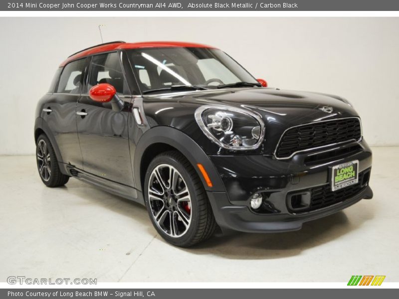 Absolute Black Metallic / Carbon Black 2014 Mini Cooper John Cooper Works Countryman All4 AWD