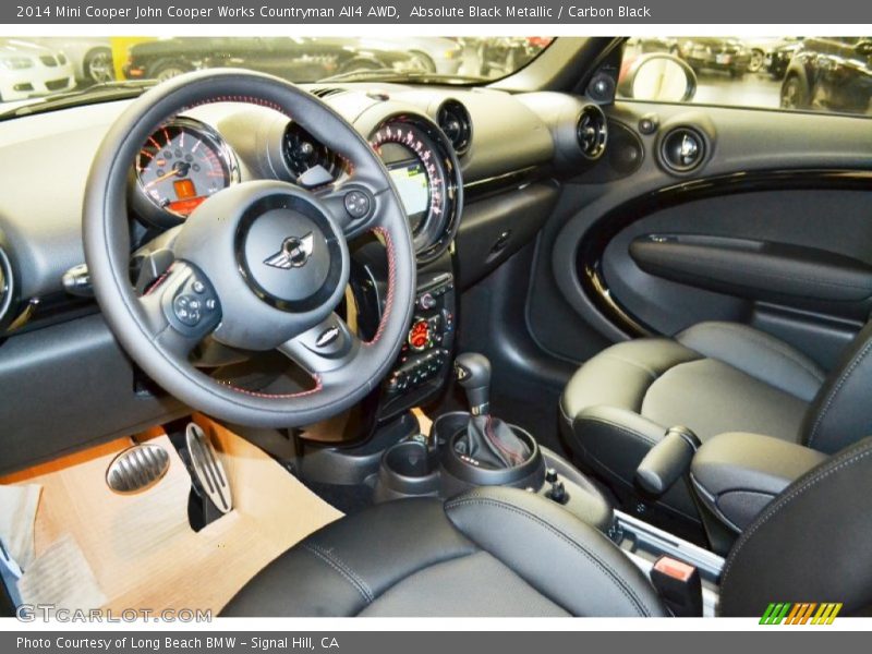 Absolute Black Metallic / Carbon Black 2014 Mini Cooper John Cooper Works Countryman All4 AWD