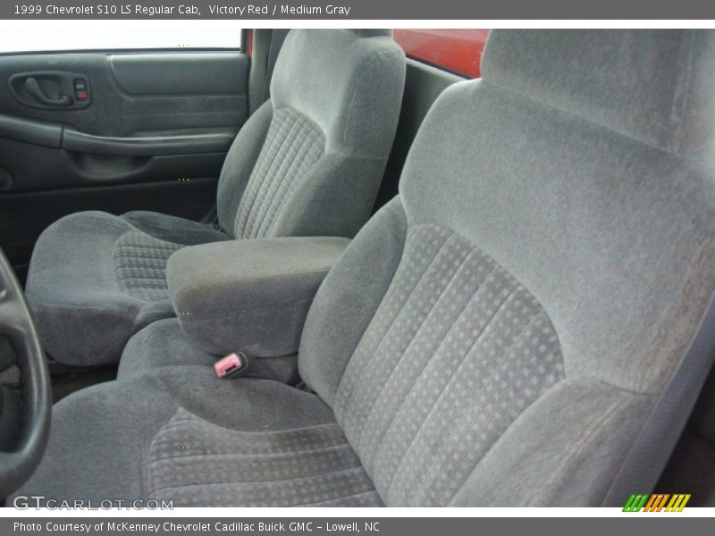 Victory Red / Medium Gray 1999 Chevrolet S10 LS Regular Cab