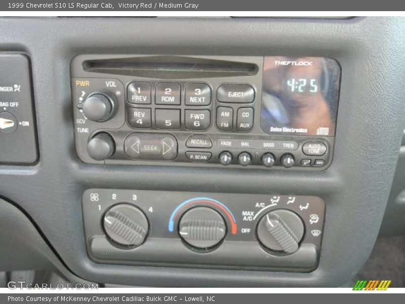 Controls of 1999 S10 LS Regular Cab