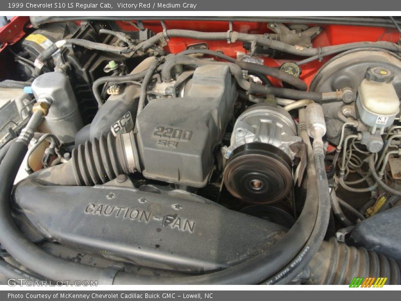  1999 S10 LS Regular Cab Engine - 2.2 Liter OHV 8-Valve 4 Cylinder