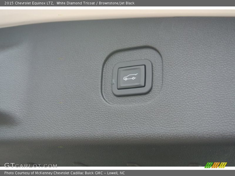 White Diamond Tricoat / Brownstone/Jet Black 2015 Chevrolet Equinox LTZ