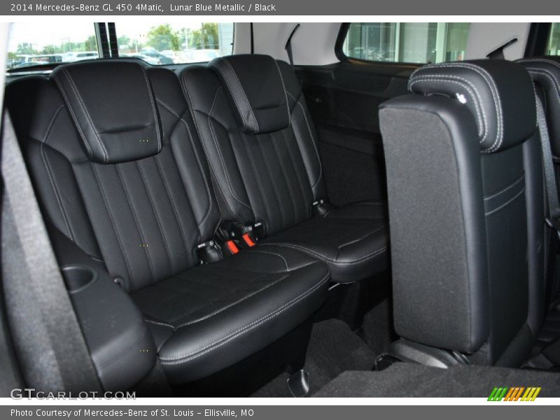 Lunar Blue Metallic / Black 2014 Mercedes-Benz GL 450 4Matic