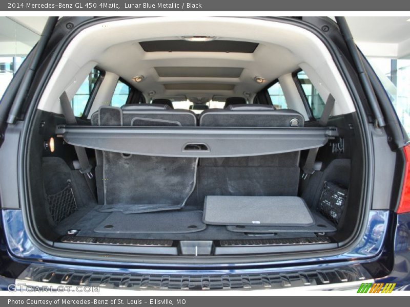 Lunar Blue Metallic / Black 2014 Mercedes-Benz GL 450 4Matic