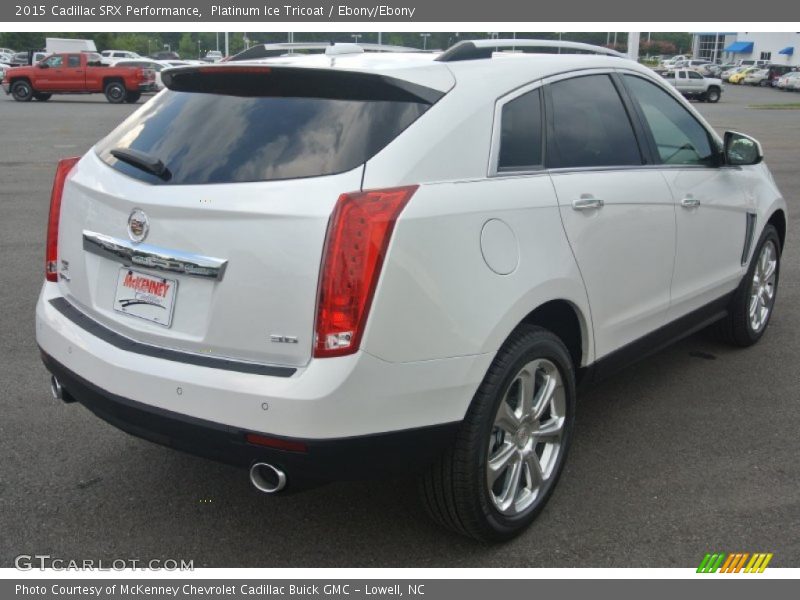 Platinum Ice Tricoat / Ebony/Ebony 2015 Cadillac SRX Performance