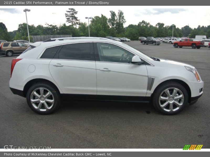 Platinum Ice Tricoat / Ebony/Ebony 2015 Cadillac SRX Performance