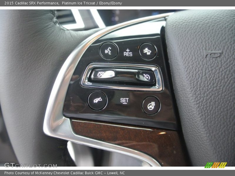 Platinum Ice Tricoat / Ebony/Ebony 2015 Cadillac SRX Performance