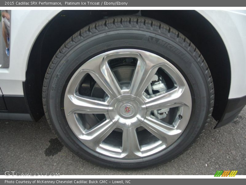 Platinum Ice Tricoat / Ebony/Ebony 2015 Cadillac SRX Performance