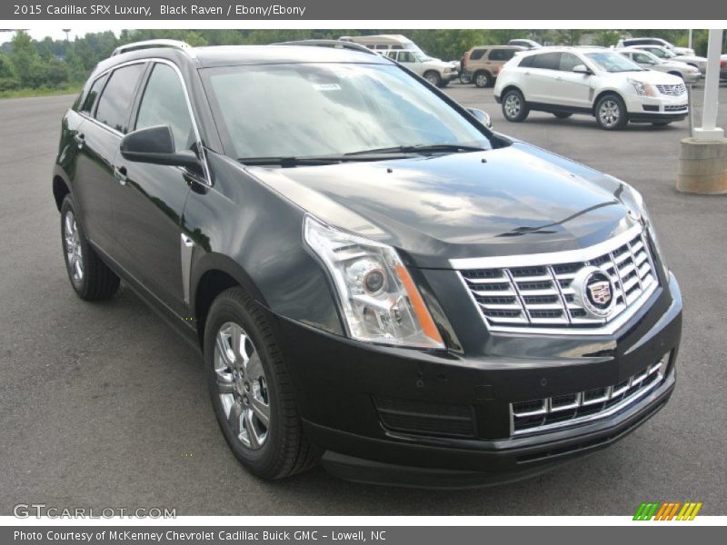 Black Raven / Ebony/Ebony 2015 Cadillac SRX Luxury