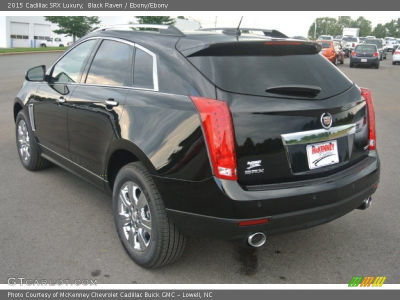 Black Raven / Ebony/Ebony 2015 Cadillac SRX Luxury