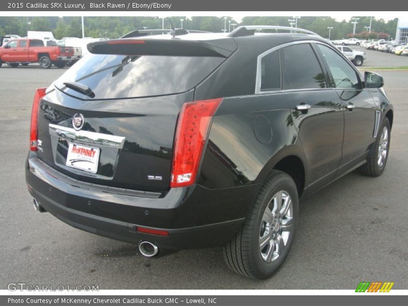 Black Raven / Ebony/Ebony 2015 Cadillac SRX Luxury