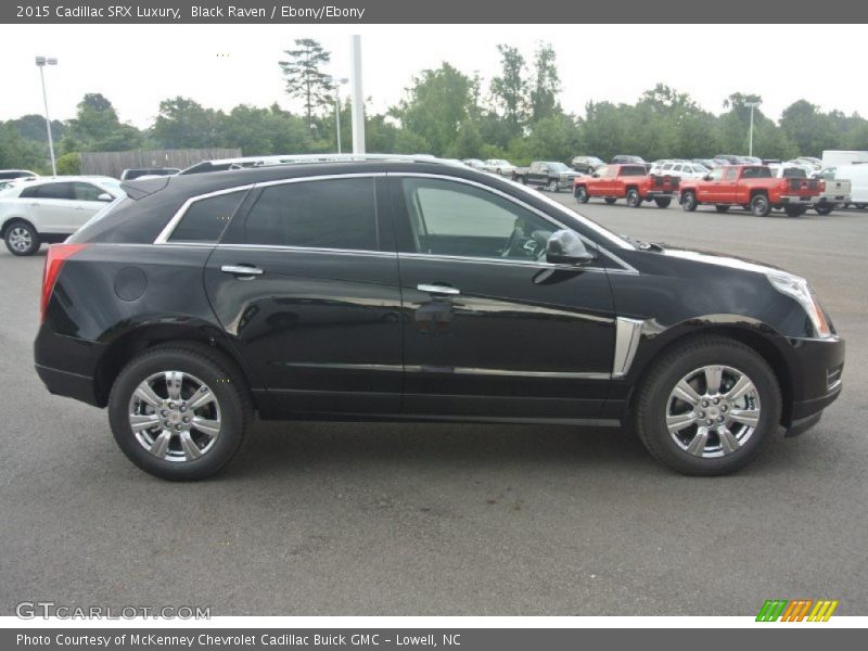 Black Raven / Ebony/Ebony 2015 Cadillac SRX Luxury