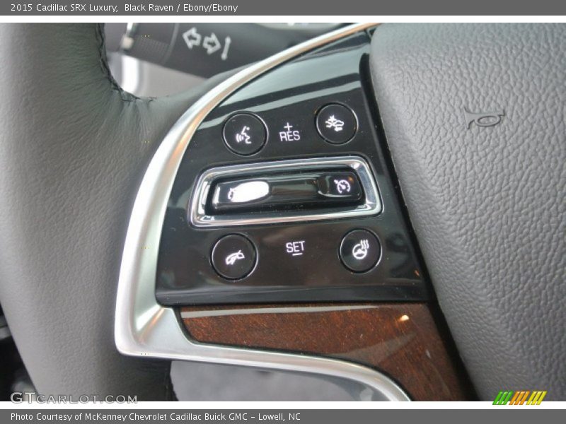 Black Raven / Ebony/Ebony 2015 Cadillac SRX Luxury