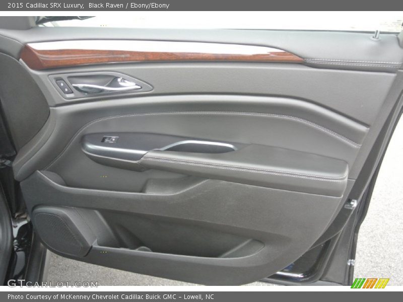 Black Raven / Ebony/Ebony 2015 Cadillac SRX Luxury