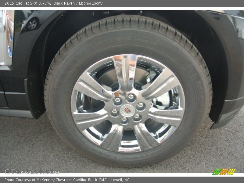 Black Raven / Ebony/Ebony 2015 Cadillac SRX Luxury