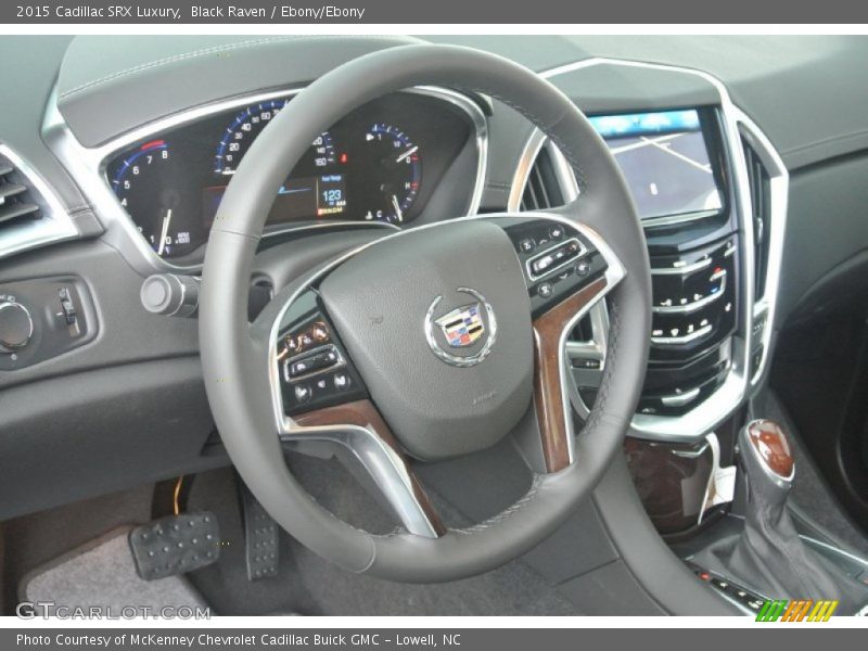 Black Raven / Ebony/Ebony 2015 Cadillac SRX Luxury