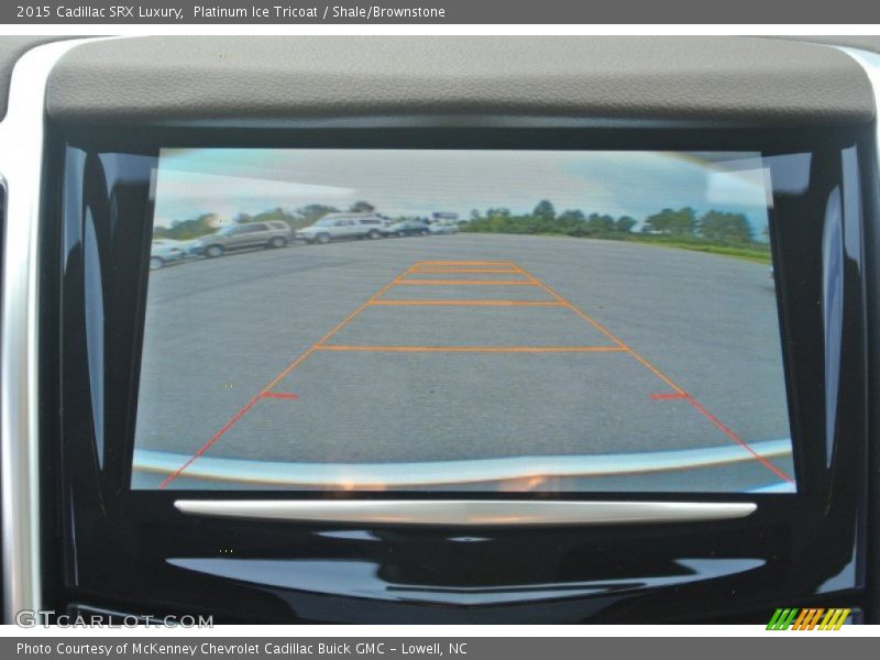 Platinum Ice Tricoat / Shale/Brownstone 2015 Cadillac SRX Luxury