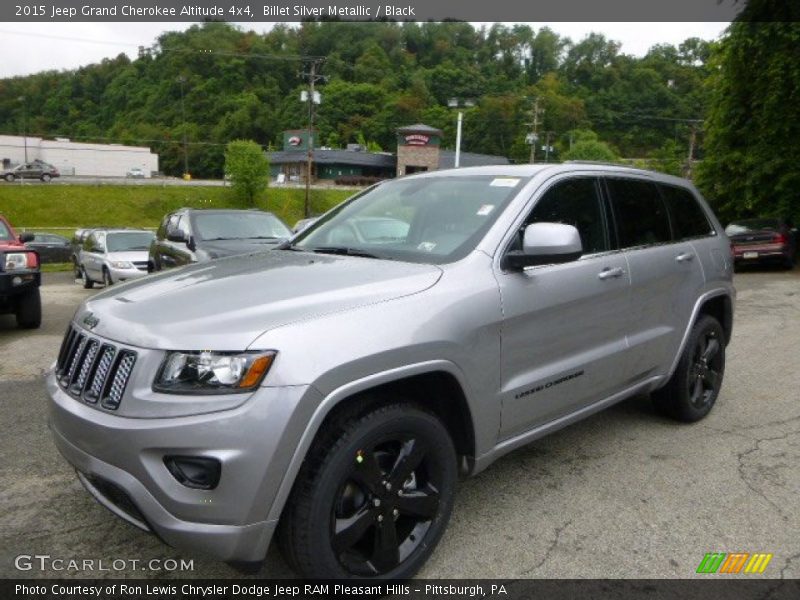 Billet Silver Metallic / Black 2015 Jeep Grand Cherokee Altitude 4x4