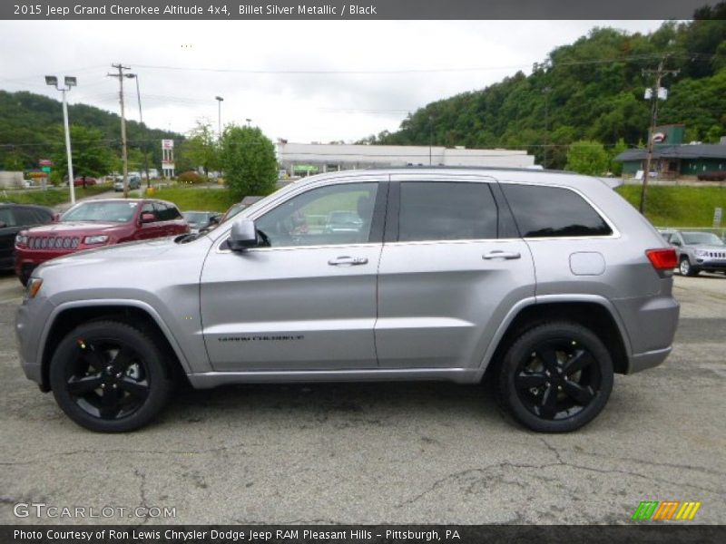 Billet Silver Metallic / Black 2015 Jeep Grand Cherokee Altitude 4x4