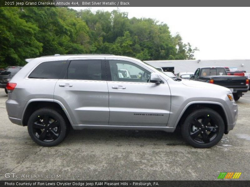 Billet Silver Metallic / Black 2015 Jeep Grand Cherokee Altitude 4x4