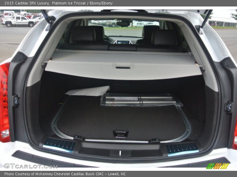 Platinum Ice Tricoat / Ebony/Ebony 2015 Cadillac SRX Luxury