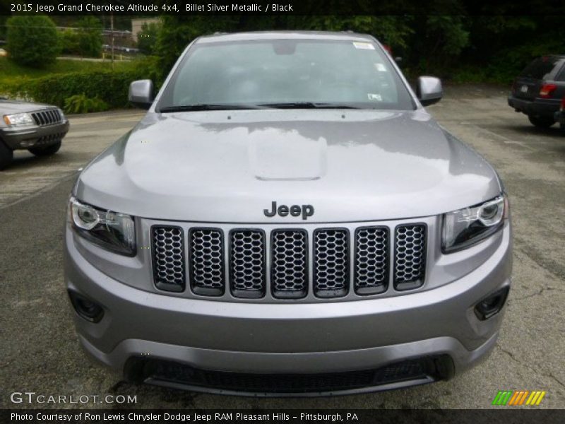 Billet Silver Metallic / Black 2015 Jeep Grand Cherokee Altitude 4x4