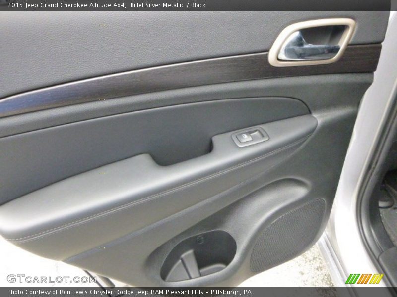 Billet Silver Metallic / Black 2015 Jeep Grand Cherokee Altitude 4x4