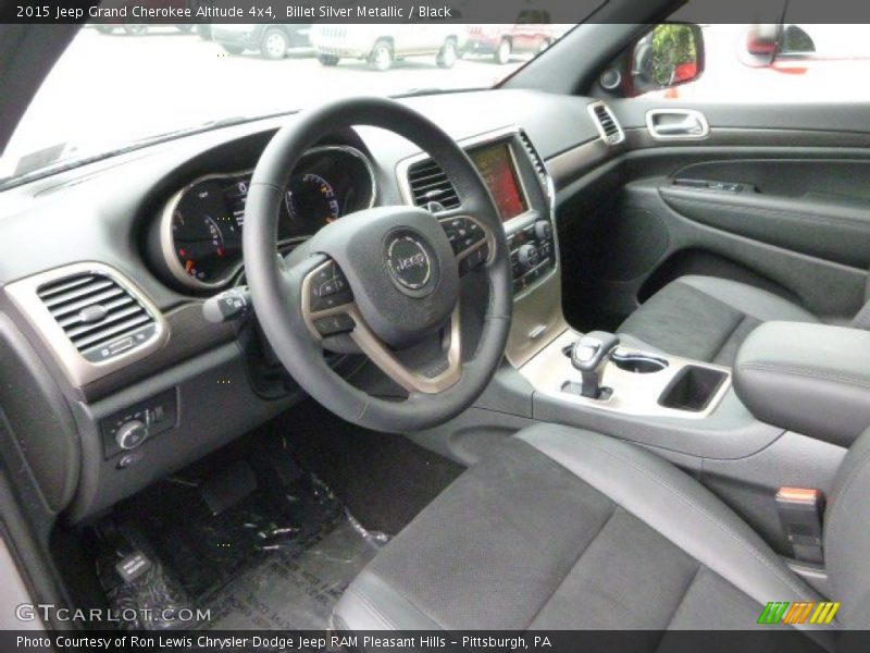 Billet Silver Metallic / Black 2015 Jeep Grand Cherokee Altitude 4x4