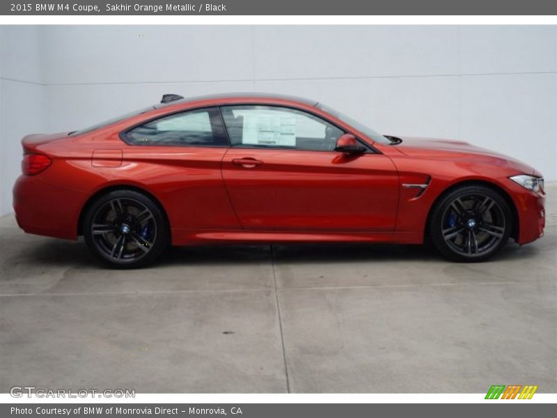 2015 M4 Coupe Sakhir Orange Metallic