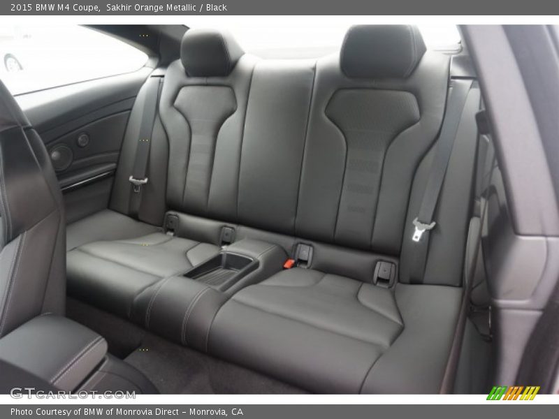 Rear Seat of 2015 M4 Coupe