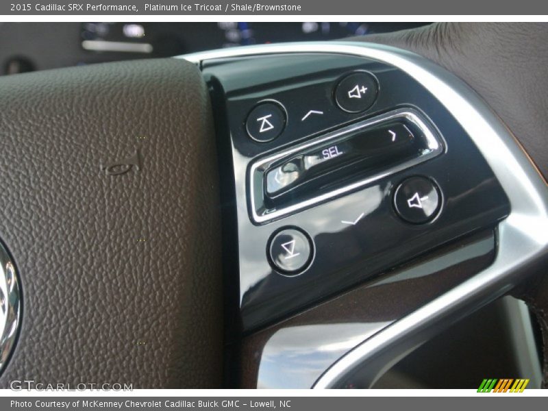 Platinum Ice Tricoat / Shale/Brownstone 2015 Cadillac SRX Performance