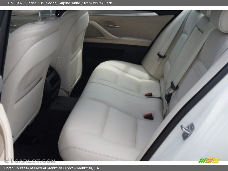 Alpine White / Ivory White/Black 2015 BMW 5 Series 535i Sedan