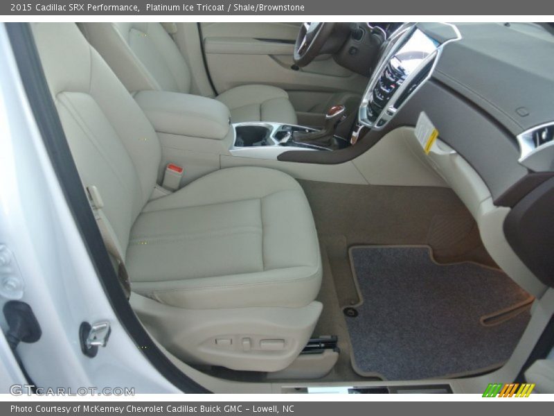 Platinum Ice Tricoat / Shale/Brownstone 2015 Cadillac SRX Performance
