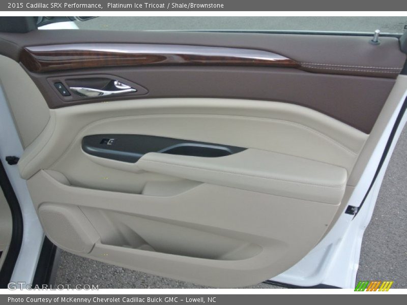 Platinum Ice Tricoat / Shale/Brownstone 2015 Cadillac SRX Performance